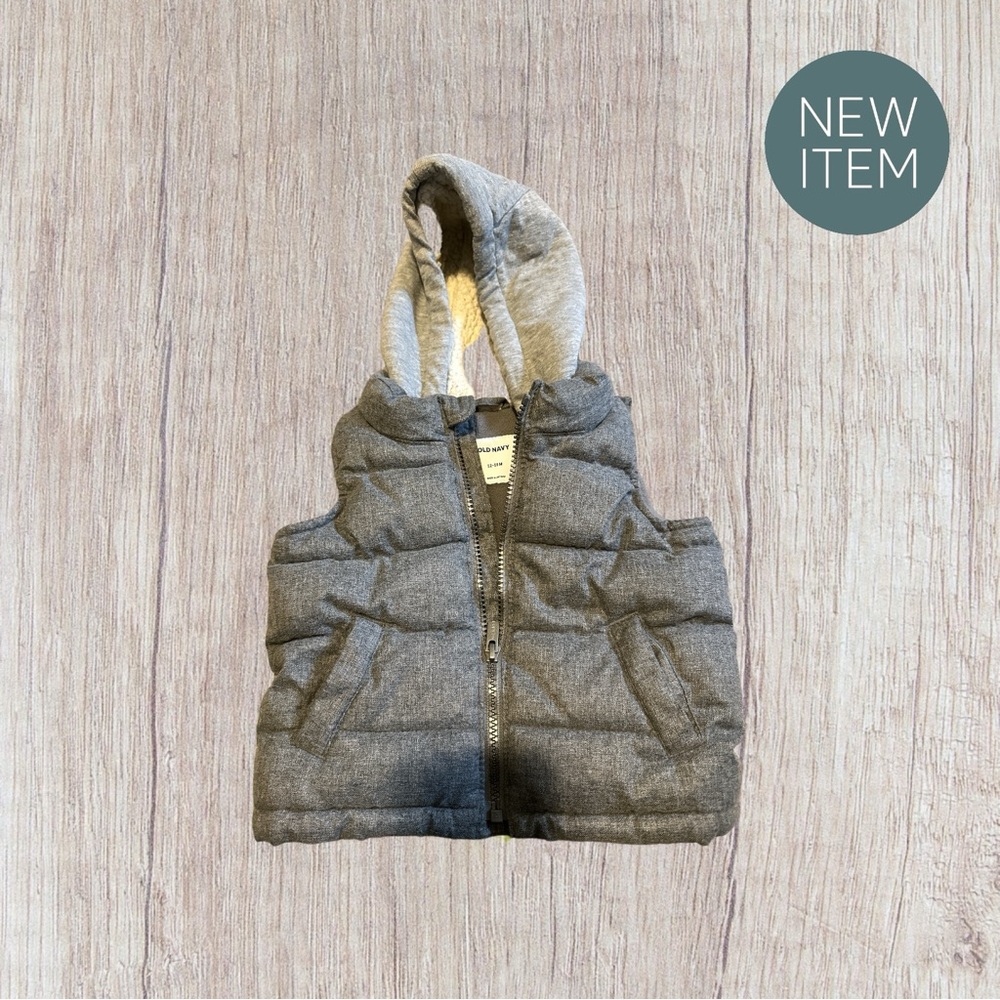 Old Navy Toddler puffer vest
